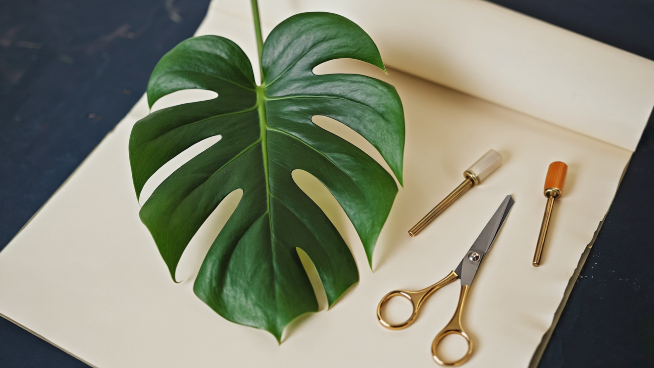Monstera deliciosa, Mai 2026 — Fenster und Wurzel